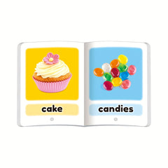 Mini Children's Vocabulary Book in 4 Styles to Learn English with Rounded Corner