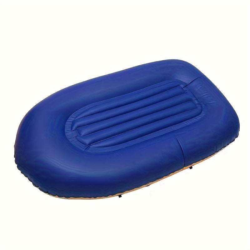 Single Inflatable Boat Raft Fishing Rowing Boat