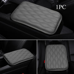 1PC Leather Car Armrest Mat Universal Auto Armrests Storage Box Mats