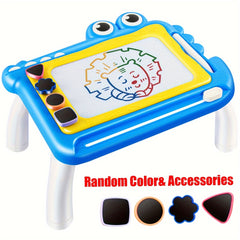 Matesy Magnetic Doodle Board Colorful Educational Drawing Pad for Kids 3-6