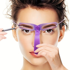 Eyebrow Stencils with Handle and Strap 8 Styles for Perfect Shaping