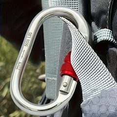 25KN Alloy Carabiner Hook for Backpack