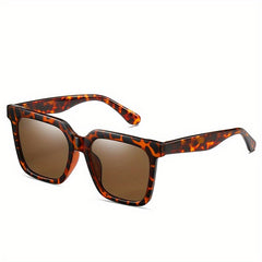 Men's Polarized Square Sunglasses for Outdoor Activities