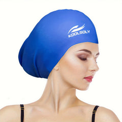Swim Cap With Ear Protection and Nose Clip