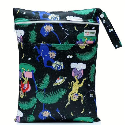 Waterproof Wet Dry Bag for Cloth Diapers & Breast Pump Parts
