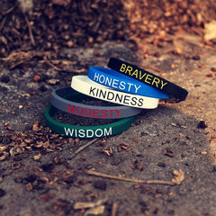 Sporty Style Waterproof Silicone Bracelet for Encouragement