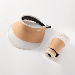 Breathable Wide Brim Visor UV Sun Hat for Outdoor Cycling