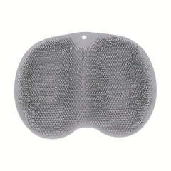 Silicone Shower Massage Brush for Men - Non Slip Exfoliating and Back Massage