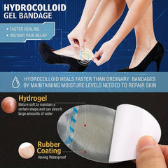 Invisible Gel High Heels Foot Stickers