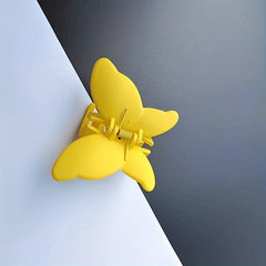4pcs Butterfly Hair Claw Clip Jelly Banana Clip Non Slip Hair Decoration