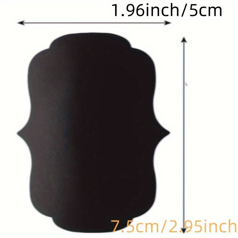 180 Sheets Waterproof Blackboard Sticker Labels