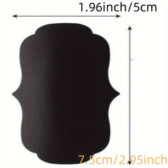 180 Sheets Waterproof Blackboard Sticker Labels