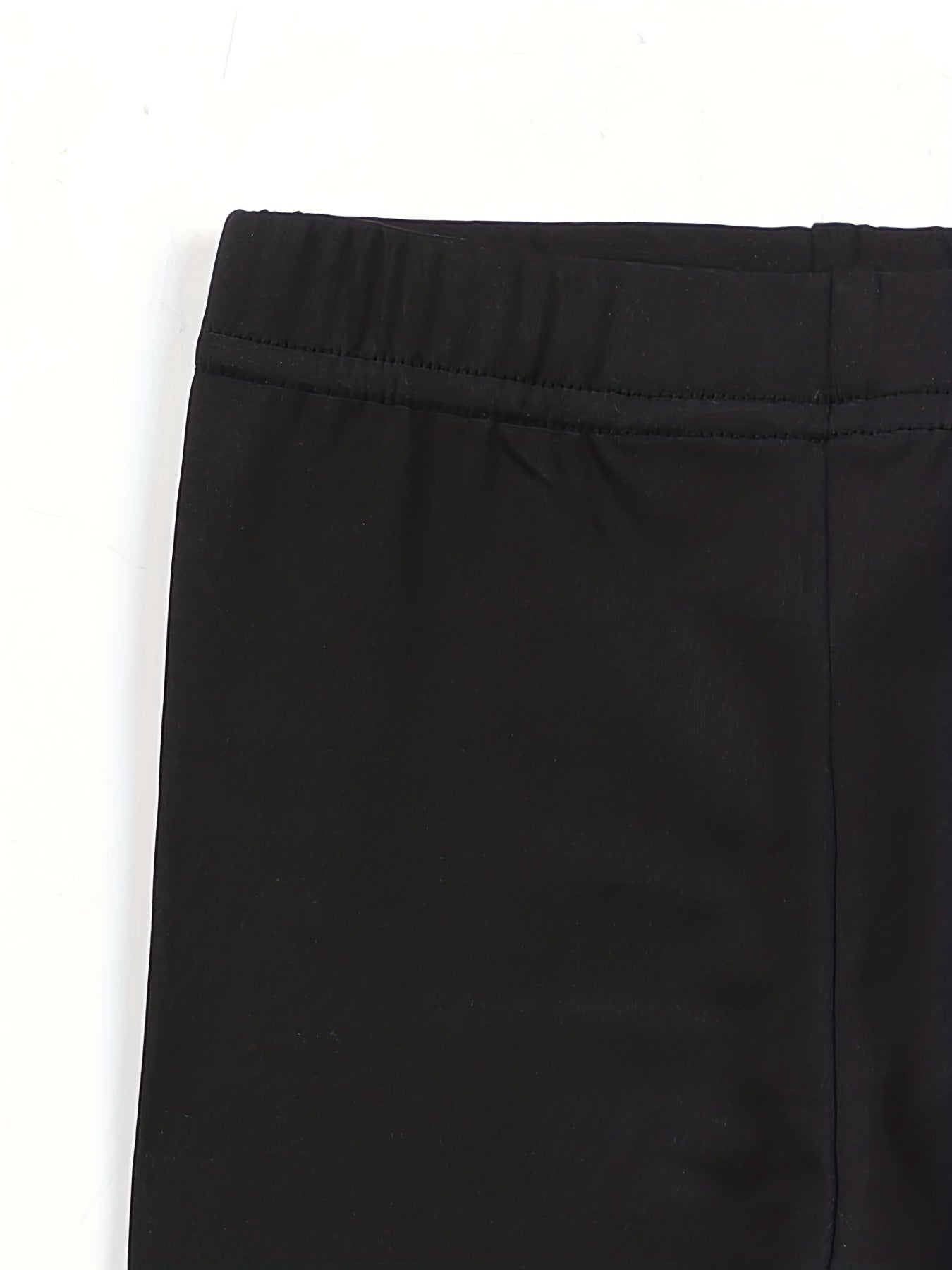 3pcs Girls' Thin Tight Leggings For Outerwear Slim Fit Long Pants