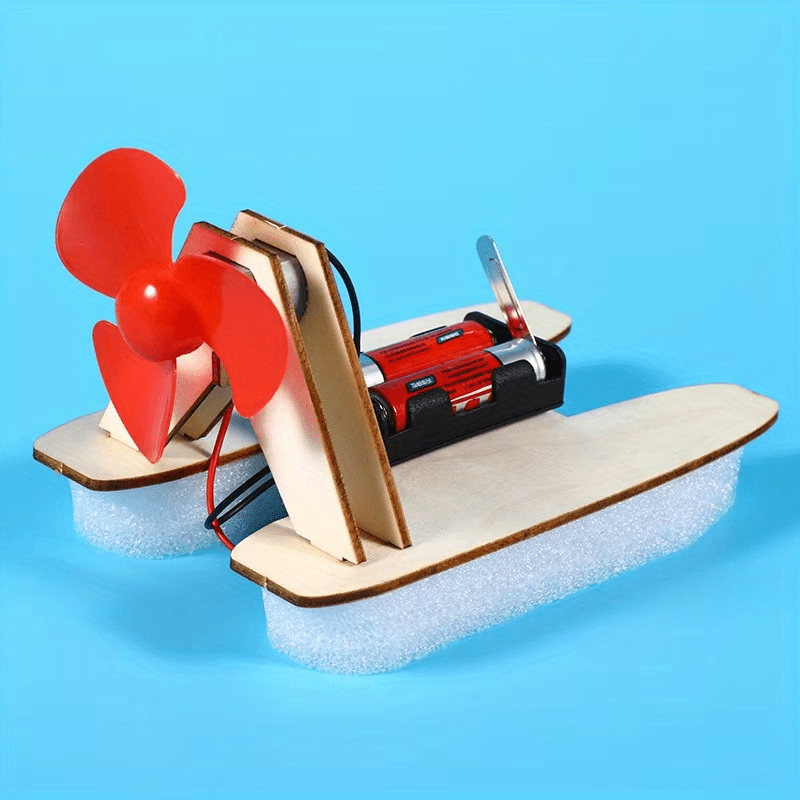 DIY Hovercraft Speedboat Kit for Smart Education Toys
