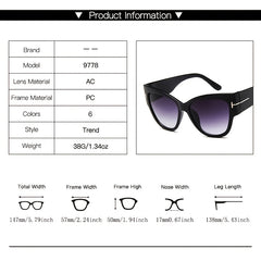 Retro Cat Eye Sunglasses UV Protection