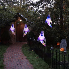 LED Luminous Ghost Pendant Halloween Decoration