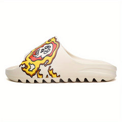Unisex Cartoon Cloud Slides Pillow Slippers Non Slip Shoes For Indoor Outdoor
