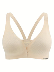 Seamless Wireless Bra Front Buckle Intimates Women's Lingerie