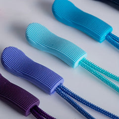 40pcs Mix Environmental Pull PU Zipper PVC Pull Head