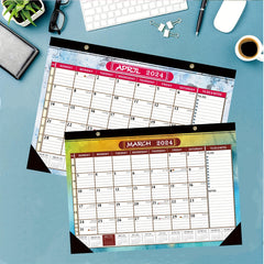 2023 Desktop and Wall Calendar Set, July-Dec, Matte Cover, Writing Paper