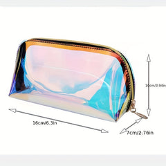 Clear Laser Travel Cosmetic Bag Waterproof Makeup Storage