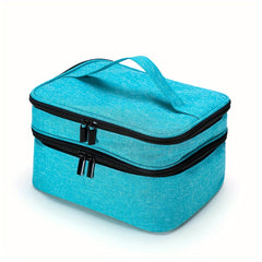 Nail Polish Storage Bag Holds 30 Bottles Double Layer Essential Storage Box
