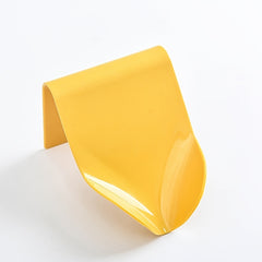 Wall Mounted Soap Dish Self Adhesive Plastic Drain Soap Holder