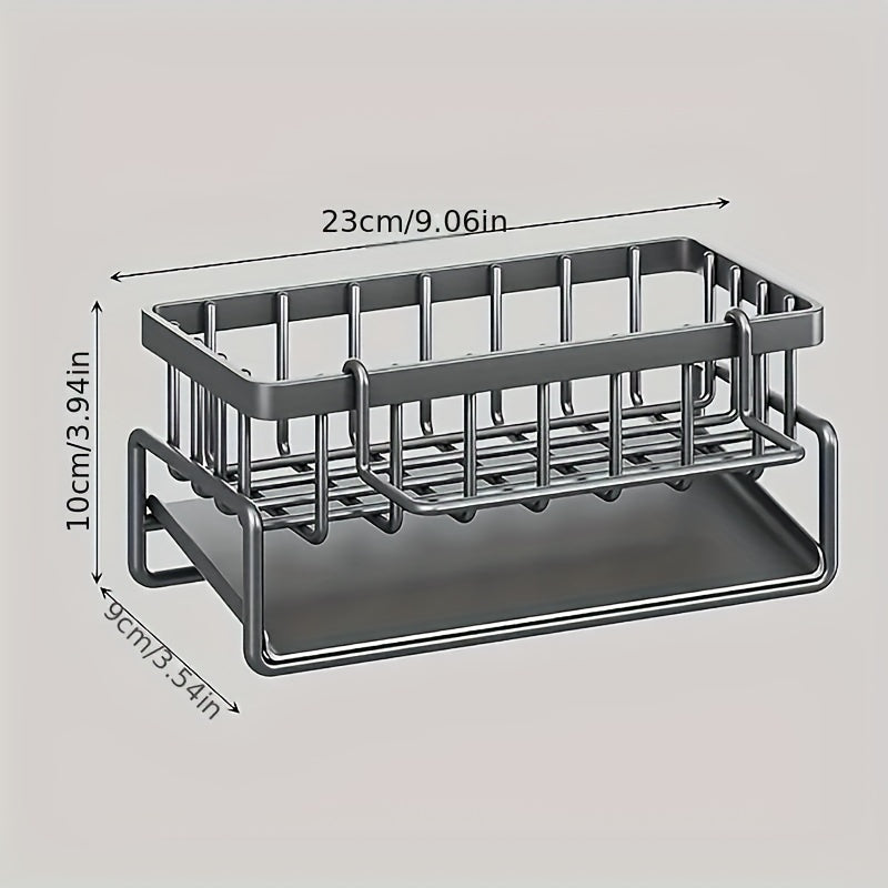 Sink Rack Sponge Drain Rack Stainless Steel Organizer