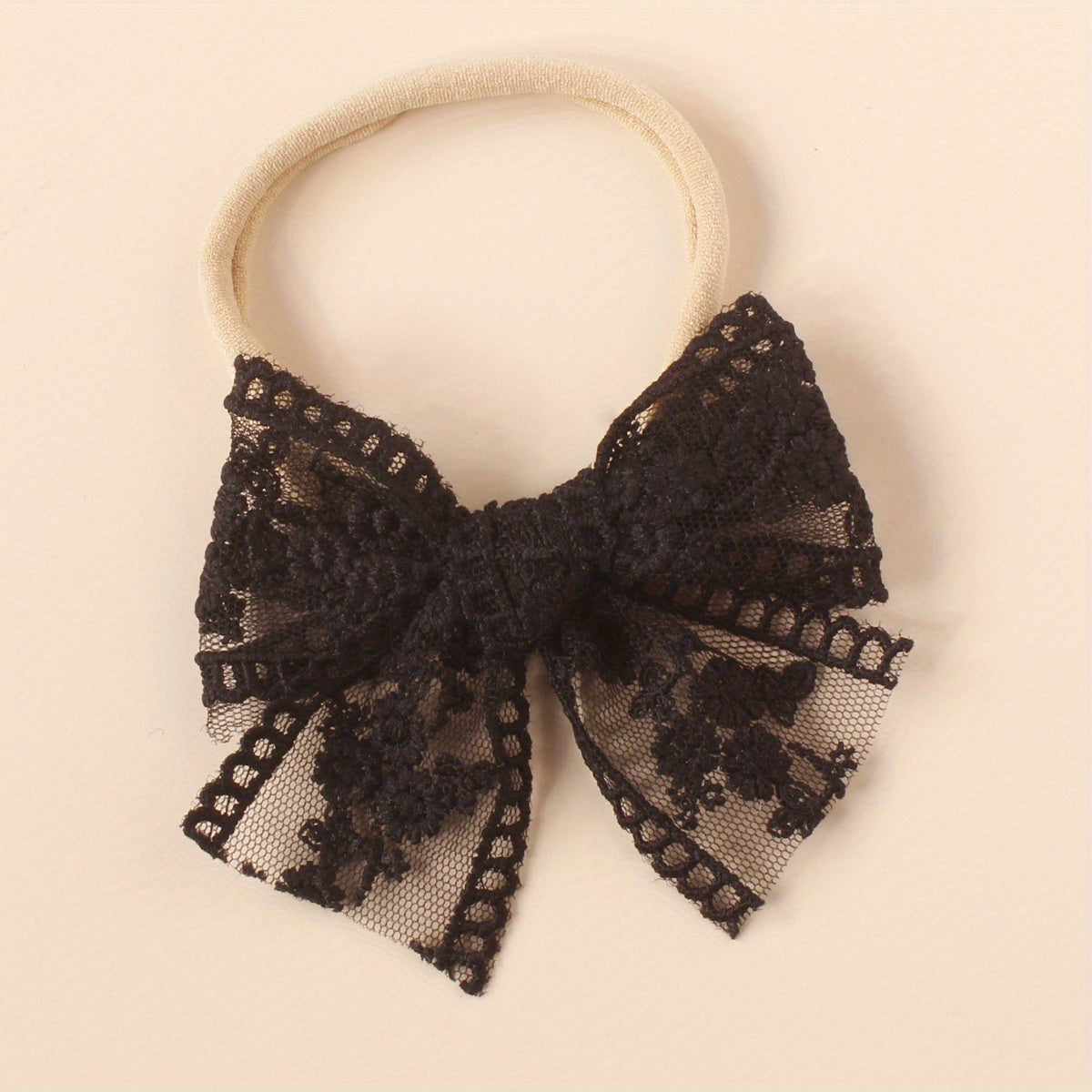 Baby Girls Lace Flowers Headband - Sweet & Lovely