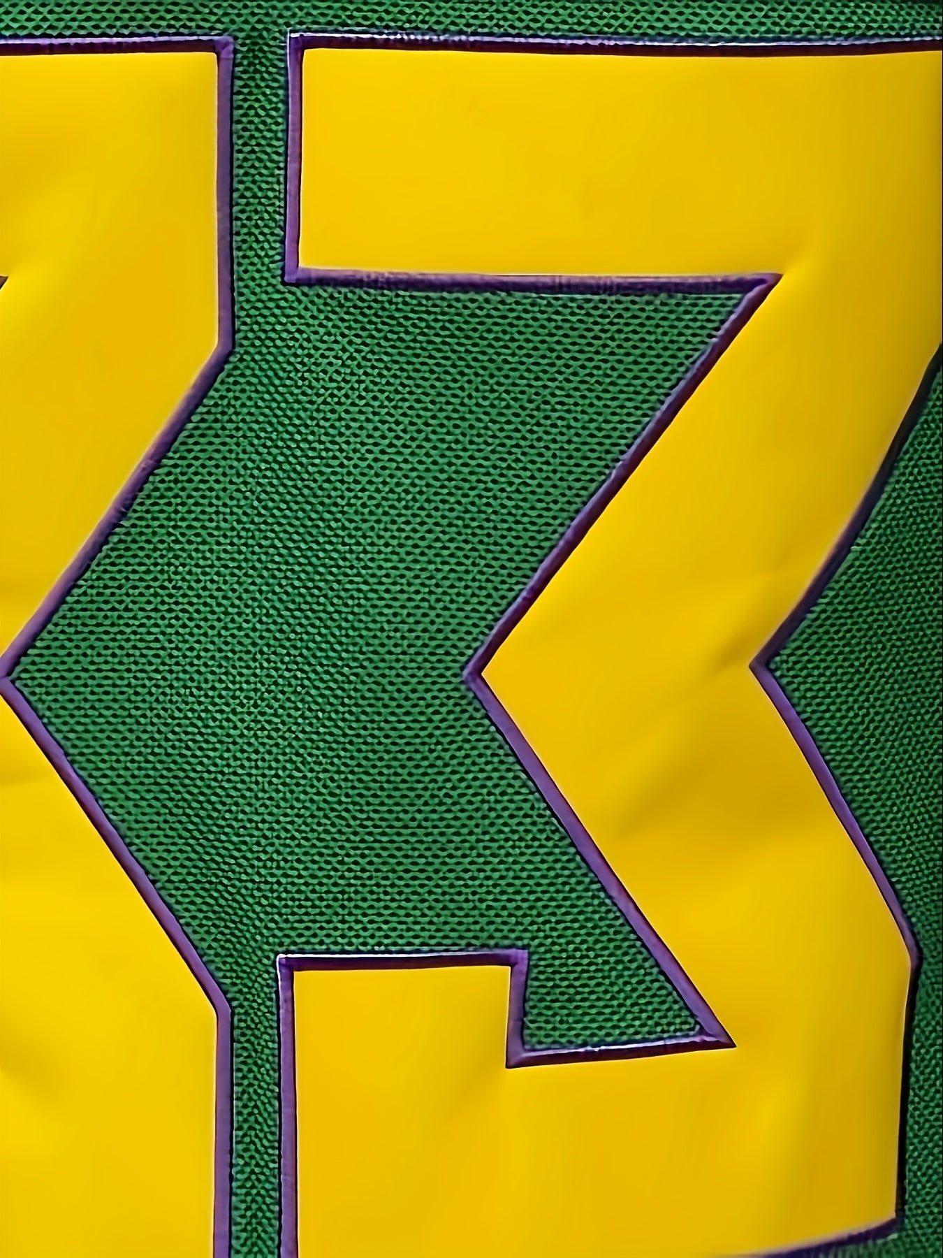 Men's Vintage Ice Hockey Jersey Green 33 V neck