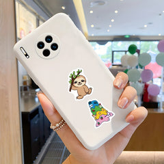 500pcs Sloth Stickers Roll Vinyl Water Bottle Stickers