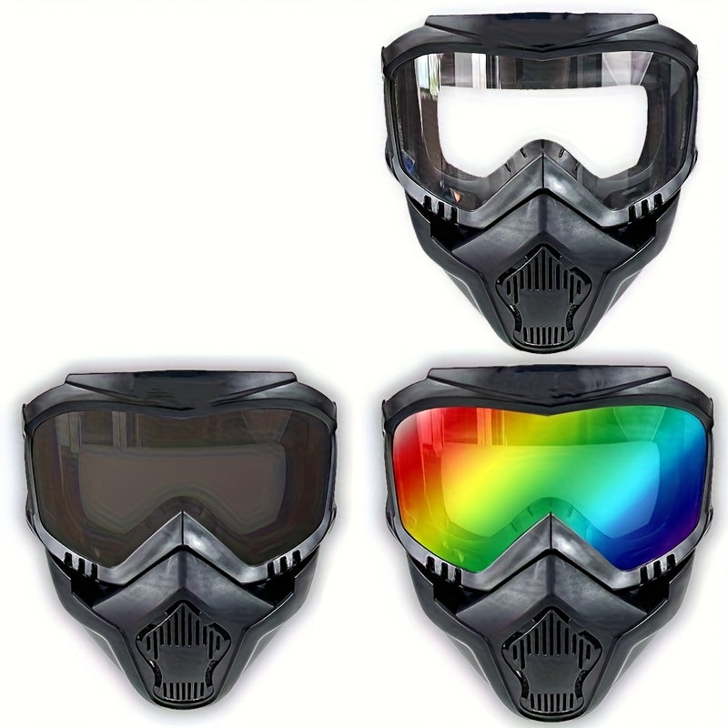 Cyberpunk Full Face Decorative Mask for Outdoor Sports
