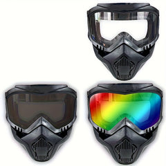 Cyberpunk Full Face Decorative Mask for Outdoor Sports