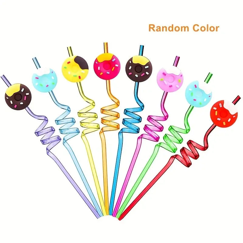 Donut Dessert Theme Party Tableware Set