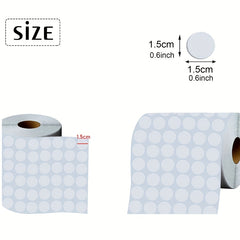 1000pcs Blank Label Paper for Diamond Painting Storage Box