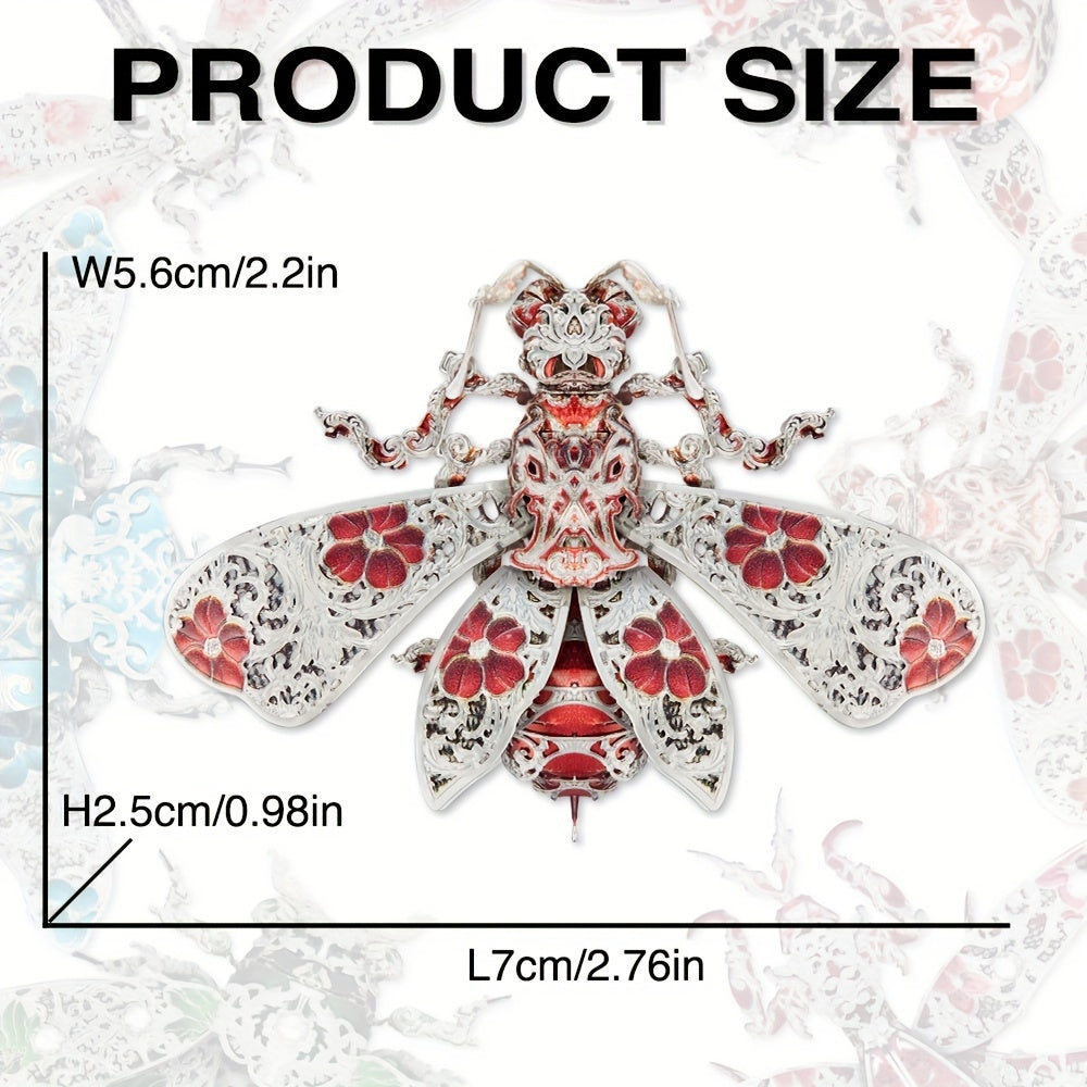 Piececool Ruby Sabah Bee Metal Puzzle Model Set Gift