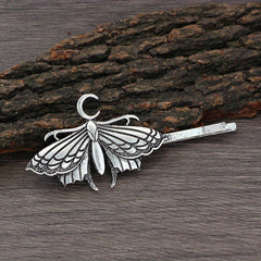 Viking Style Hairpin Snake Butterfly Gothic Skull Hair Accessory