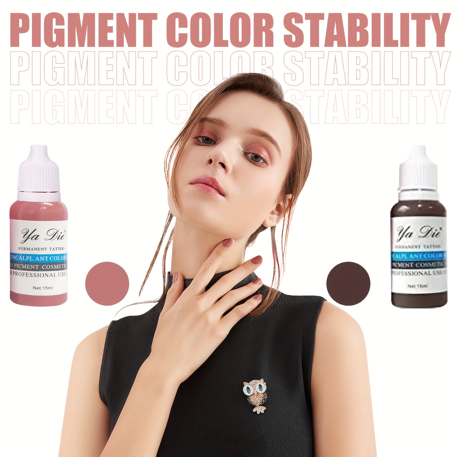Permanent Makeup Tattoo Ink Pigment Set