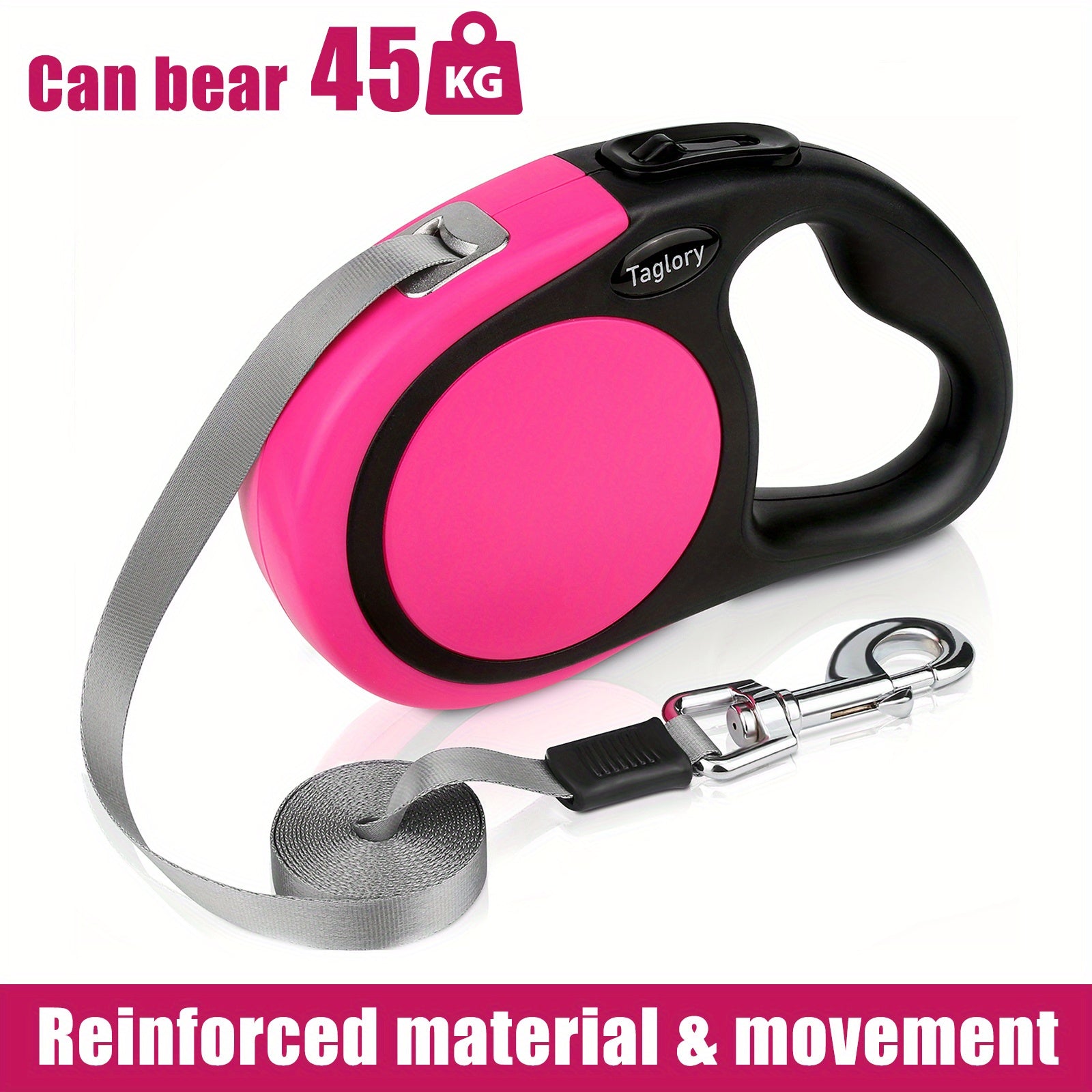 JOYTALE Retractable Dog Leash - Comfort & Style for Walks