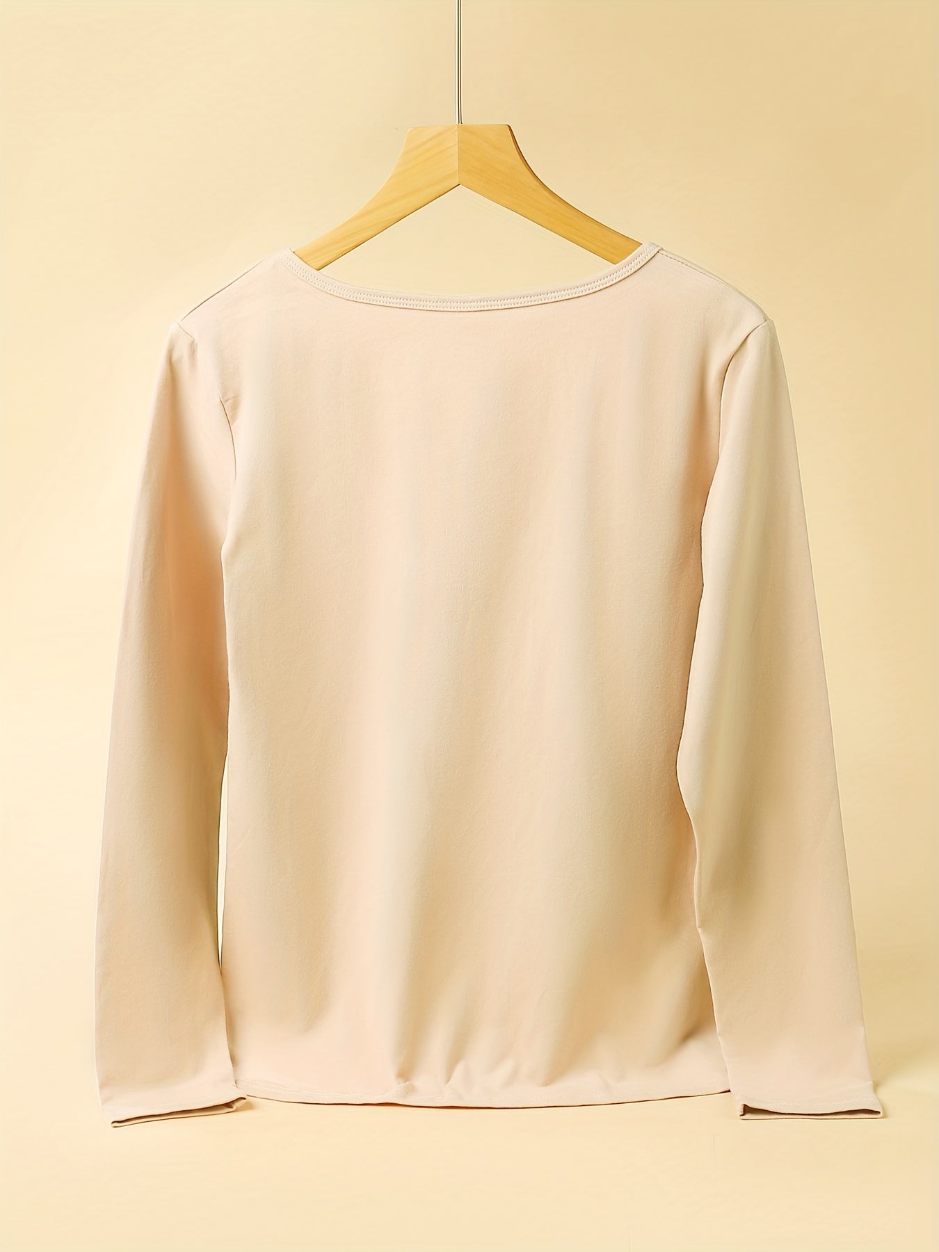 Women's Thermal Underwear Set Long Sleeve Crew Neck Tops & Pants
