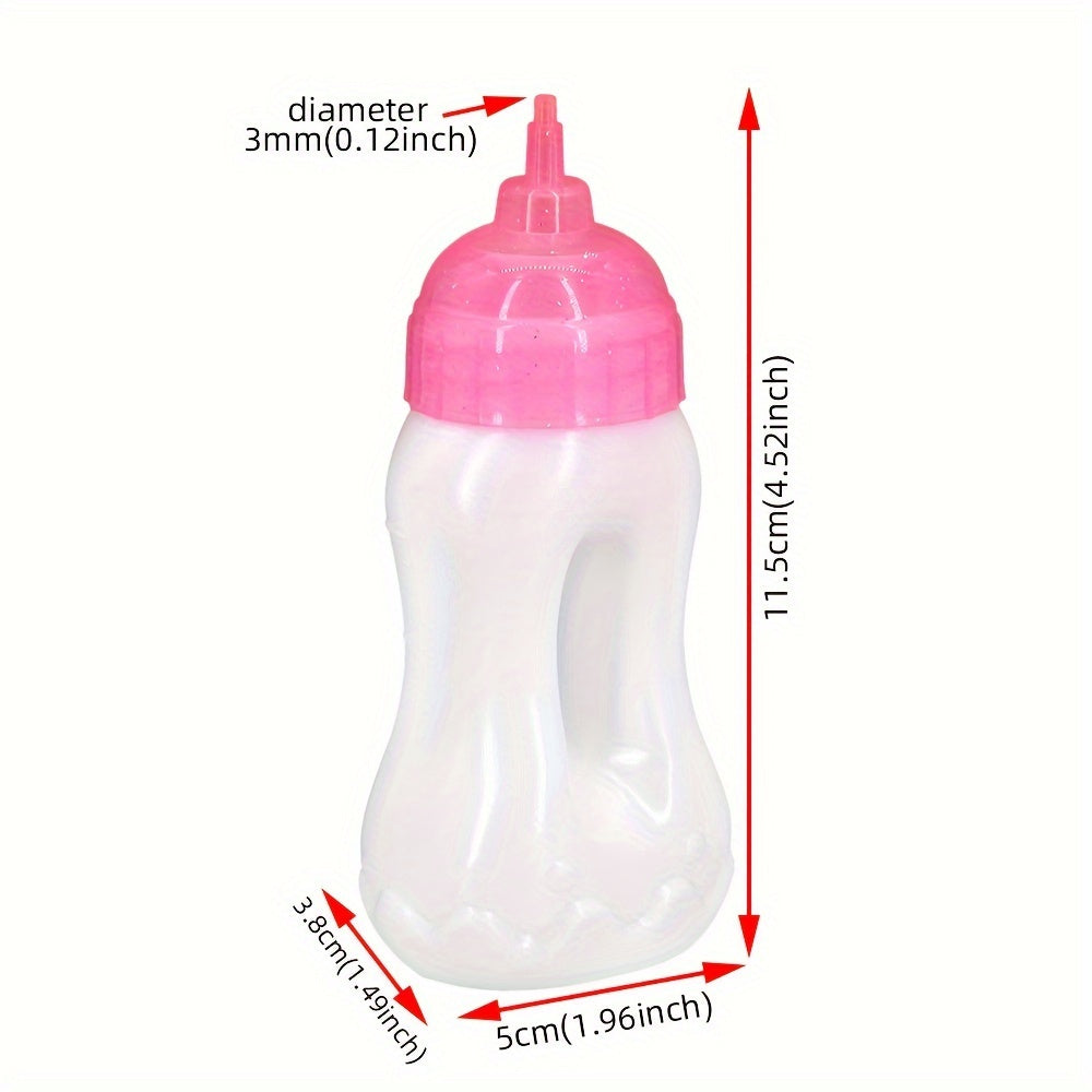 5pcs Reborn Doll Bath Bottle Supplies Set for 40cm Dolls