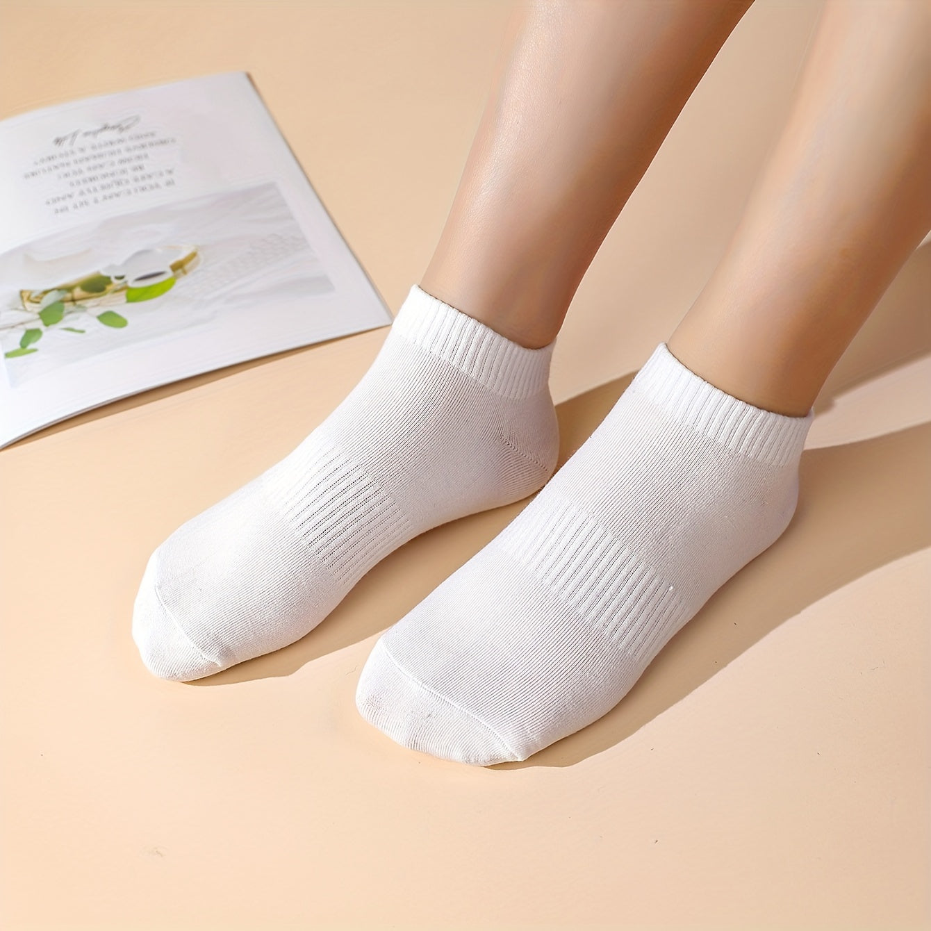 Women's Essential Short Socks 9 Pairs Low Cut Ankle Stockings
