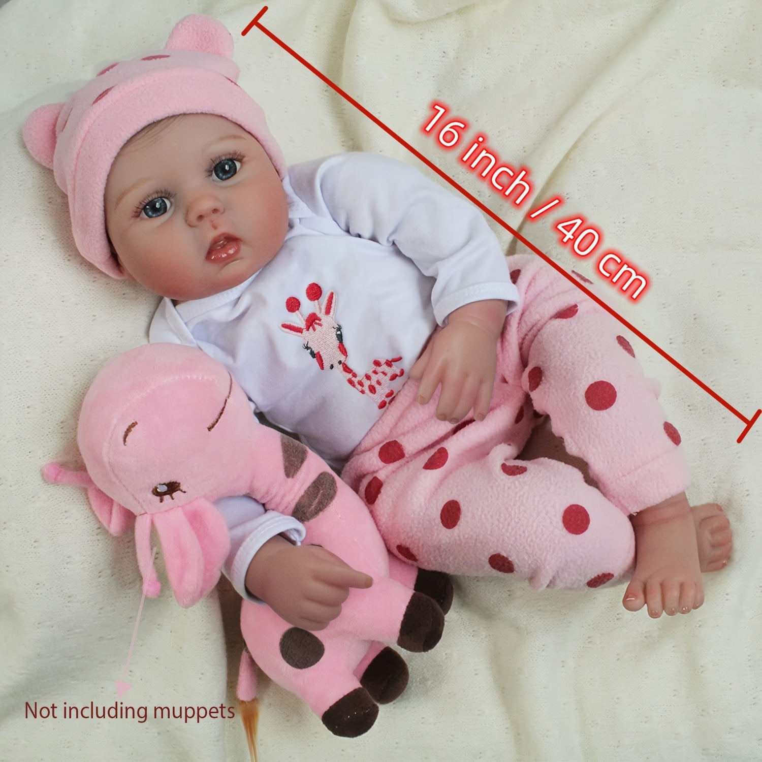 40 64 Cm Reborn Doll Collectible Art Doll Lifelike Reborn Dolls Soft Body