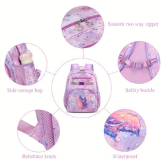 Kids Lightweight Backpack for Travel Elementary School Bag