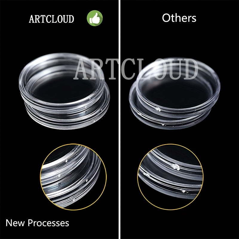 100 Pcs 30mm Coin Capsules & 5 Sizes Gasket Holder Case with Organizer Box