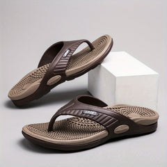 Men's Thong Sandals Non Slip Flip flops Shoes For Beach Shower