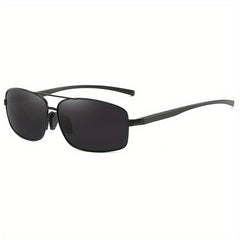 Men's Retro Square Frame Sunglasses Polarized Outdoor Cycling Sports