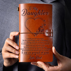 Vintage Portable Notebook with 144 Sheets - Perfect Holiday Gift Idea