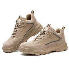 Men's Steel Toe Puncture Proof Work Safety Shoes