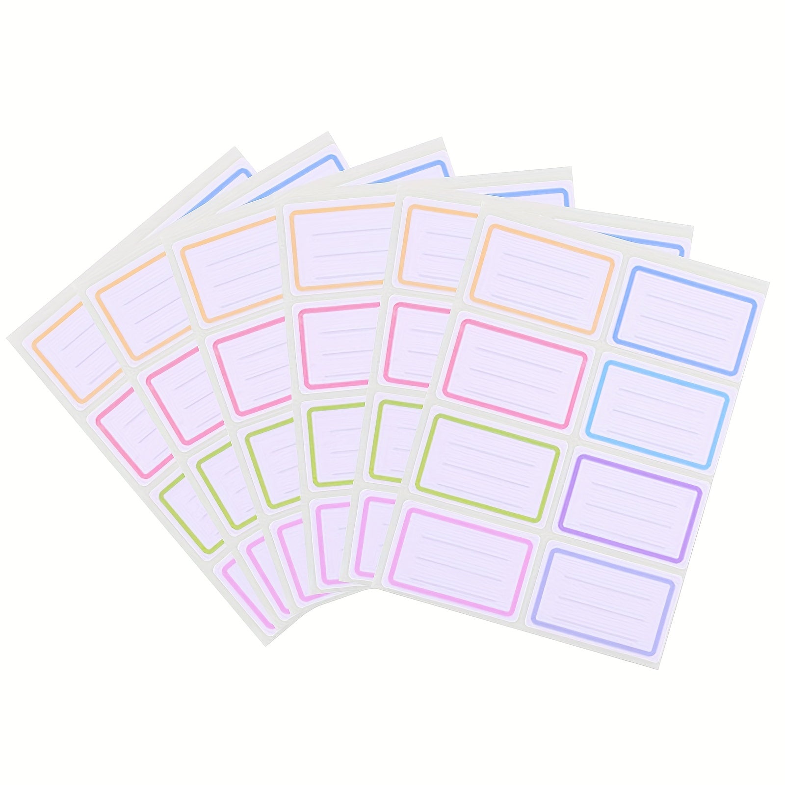 6pcs Mixed Label Sticker for School Office Student
